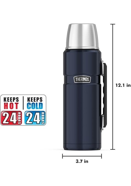 SK 2010 1,2 lt Stainless King Large Midnight Blue Termos