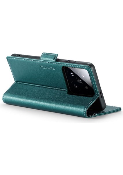 Xiaomi 14 Pro Darbeye Durumda Cüzdan Durumda Kickstand Anti (Yurt Dışından)