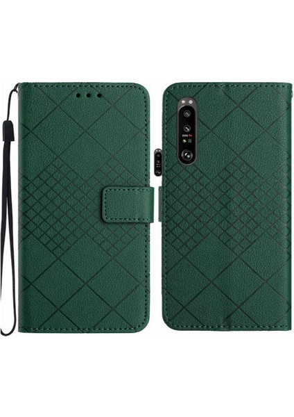 Sony Xperia 1 Vi Için Flip Case Manyetik Kapak Cüzdan Pu Deri Kart Yuvası (Yurt Dışından)