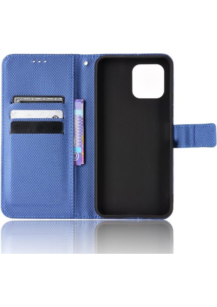 Oukitel C21 Pro Kickstand Manyetik Cüzdan Kapak Kart Tutucu Için Kılıf (Yurt Dışından)