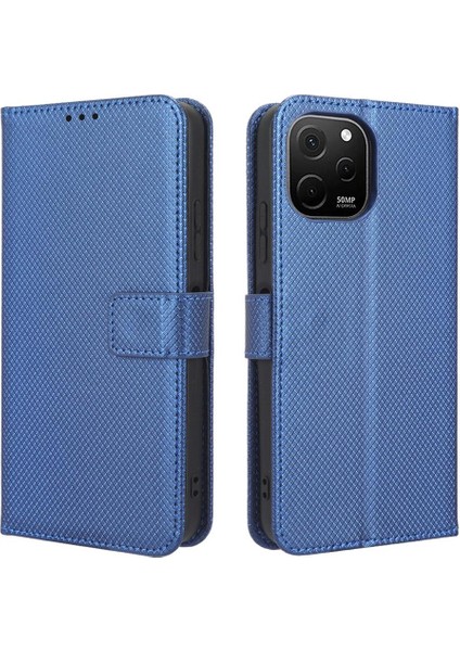 Huawei Nova Y61 Kart Tutucu Kapak Manyetik Cüzdan Kickstand (Yurt Dışından) modelleri