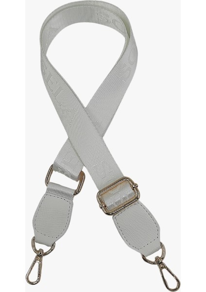 99-90005 Beyaz 4 cm Kolon Gold Askı Çanta Aksesuarı