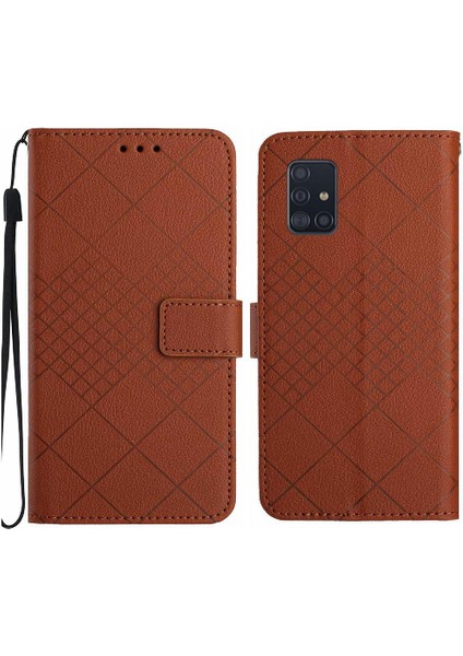 Samsung Galaxy A71 Için Flip Case 5g Elmas Kabartmalı Kart Yuvası ile Standı (Yurt Dışından)