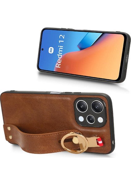 Xiaomi Redmi Için Kılıf 12 4g Uyumluluk Bilek Kayışı Premium Pu Deri (Yurt Dışından) indirimleri