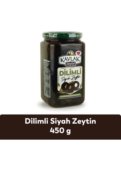 450 gr Siyah Dilimli Zeytin