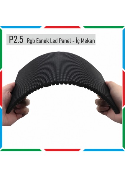 Led Magic Light P2.5 Esnek Rgb LED Panel İç Mekan