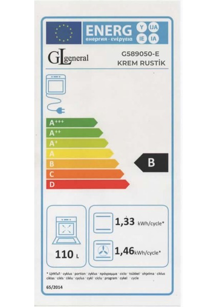 Rustik Krem Set 90 Cm( Glf 9050RKP Desire 90 Kuzine Fırın-Gld 040RK Davlumbaz)