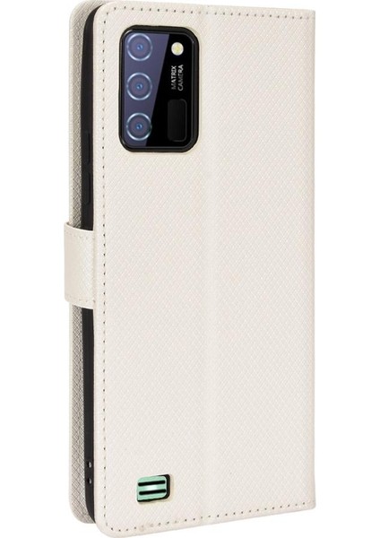 Oukitel C25 Manyetik Cüzdan Kapak Için Kılıf Kickstand Kart Tutucu (Yurt Dışından)
