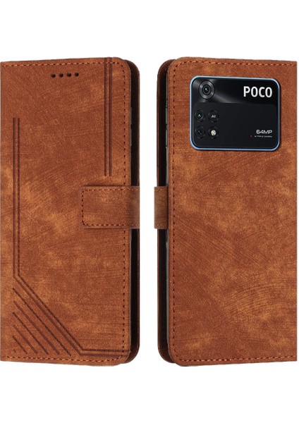 Uyumlu Xiaomi Poco M4 Pro 4g Cüzdan Kılıf (Yurt Dışından)