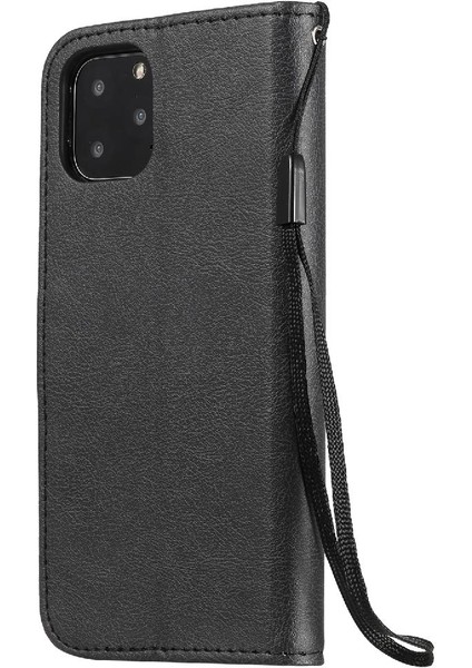 Kart Yuvası ile iphone 11 Pro Iş Cüzdan Telefon Kılıfı Için Flip Case Yüksek (Yurt Dışından)