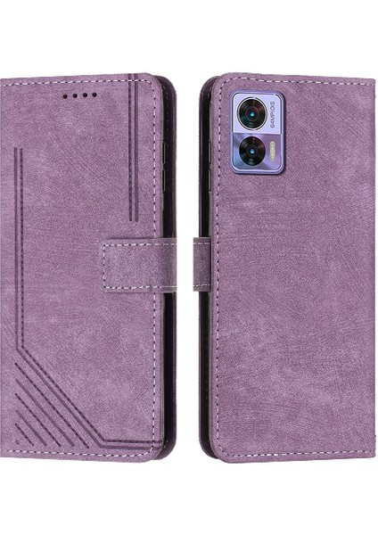 Uyumlu Motorola Kenar 30 Neo Cüzdan Kılıf (Yurt Dışından)