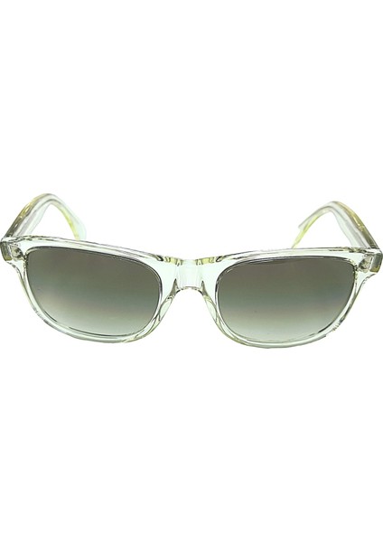 Ga 953 Q0MHM 53-20 Unisex Güneş Gözlüğü Kahve Degrade Cam Asetat Çerçeve