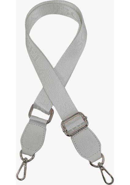99-90002 Beyaz 3 cm Kolon Nikel Askı Çanta Aksesuarı
