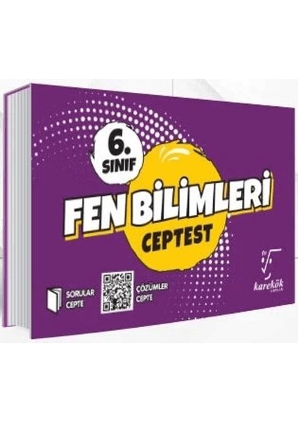 6. Sınıf Fen Bilimleri Cep Test