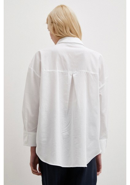 Klasik Pamuklu Gömlek Beyaz fırsatları