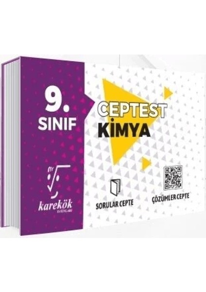 Karekök Yayıncılık 9. Sınıf Kimya Cep Test