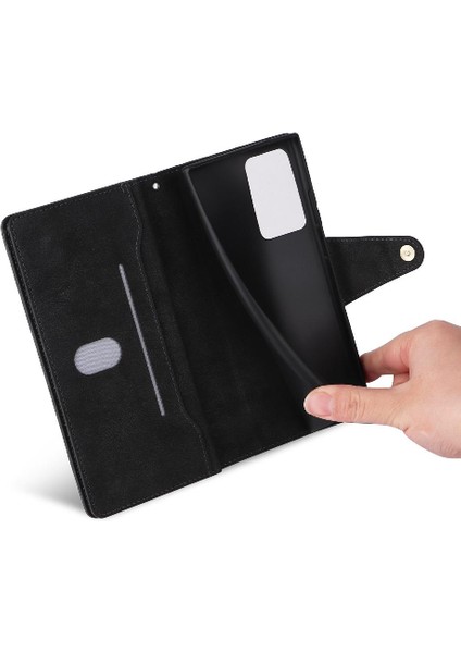 Xiaomi 11T/11T Pro Fermuar Cüzdan Kapak Manyetik Deri Kart (Yurt Dışından)