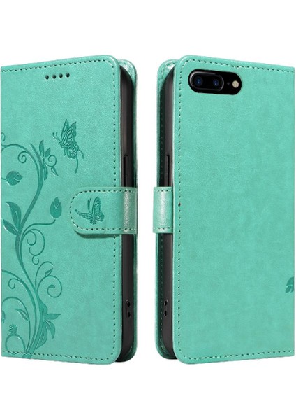 IPhone 6 Için Kılıf Artı/6s Artı Yüksek Kaliteli Deri Kabartmalı Kelebek (Yurt Dışından)