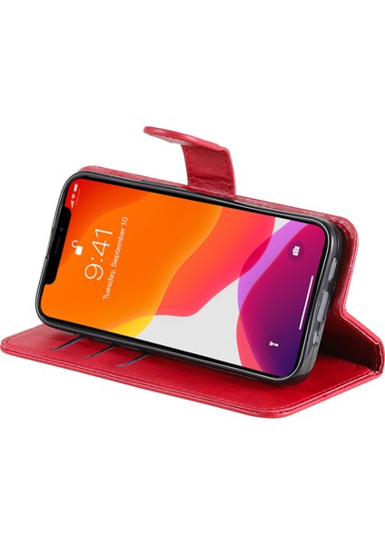 Ile Uyumlu iPhone 13 Mini Moda Fermuar Çevirme Deri Telefon Kılıfı Kart Tutuculu Manyetik Cüzdan Telefon Kılıfı (Yurt Dışından) indirimleri