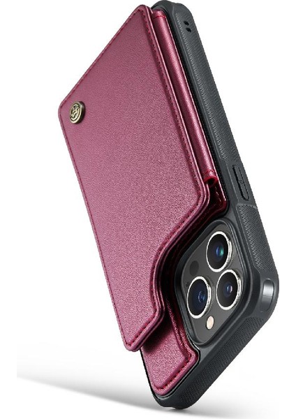 IPhone 13 Pro Max Ince Darbeye Vaka Rfıd Kart Için Caseme Cüzdan Kılıf (Yurt Dışından) indirimleri