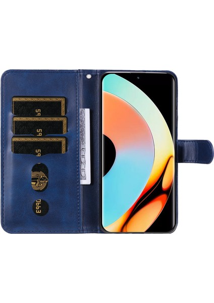 Ile Uyumlu Realme 10 Pro Plus Moda Fermuar Çevirme Deri Telefon Kılıfı Kart Tutuculu Manyetik Cüzdan Telefon Kılıfı (Yurt Dışından) indirimleri