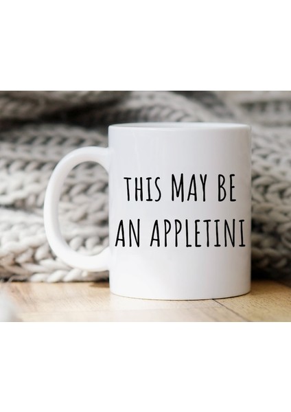 Komik Alkol Kupa, Appletini Kupa, Appletini Içene Hediye, Appletini Lo, Ingilizce Kupa Bardak