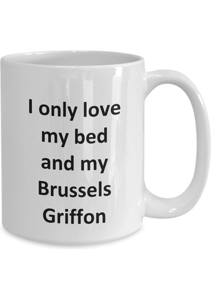 Komik Brüksel Griffon Kupa - Kahve Fincanı Brüksel Griffon Köpek Kupa, Ingilizce Kahve Kupa