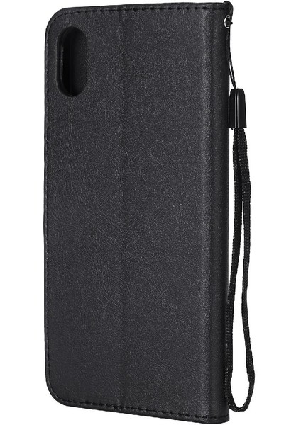 Iphone Xs Max Iş Cüzdan Telefon Kılıfı Için Flip Case Yüksek Kalite Katı (Yurt Dışından) fırsatları