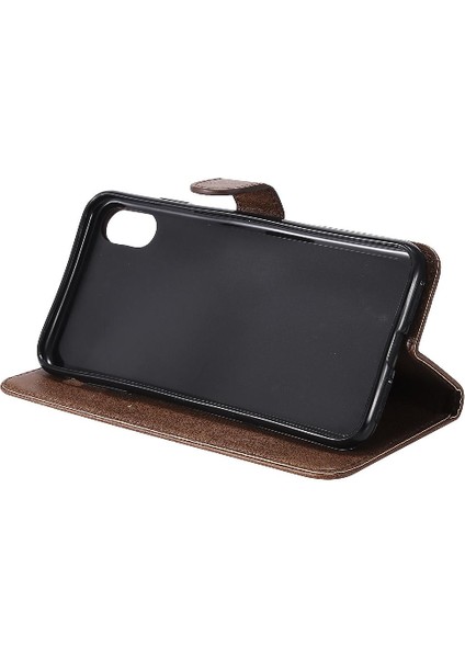 Iphone Xs Max Iş Cüzdan Telefon Kılıfı Için Flip Case Yüksek Kalite Katı (Yurt Dışından) fırsatları