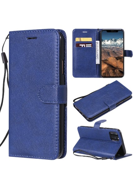 Iphone 11 Için Flip Case Pro Max Yüksek Kaliteli Deri Iş Cüzdan Telefon (Yurt Dışından)