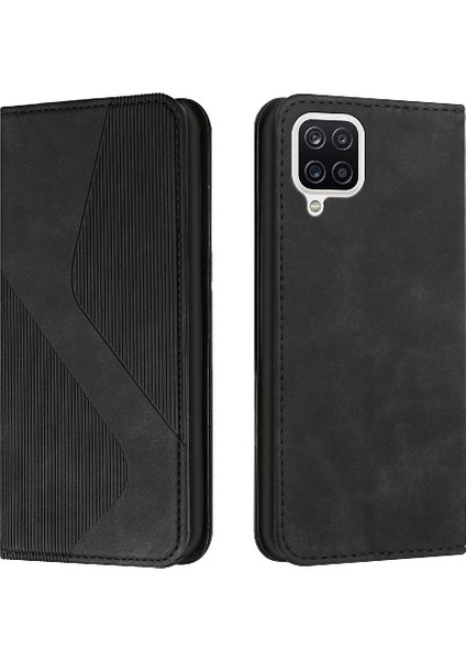 Samsung Galaxy A22 4g Cüzdan Için Kılıf Kickstand Kart Yuvaları Tutucu Pu Folio (Yurt Dışından)