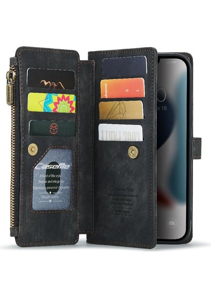 IPhone 13 Pro Max Cüzdan Durumda Kadın Erkek Sürücüleri Için Kart Durumda (Yurt Dışından)