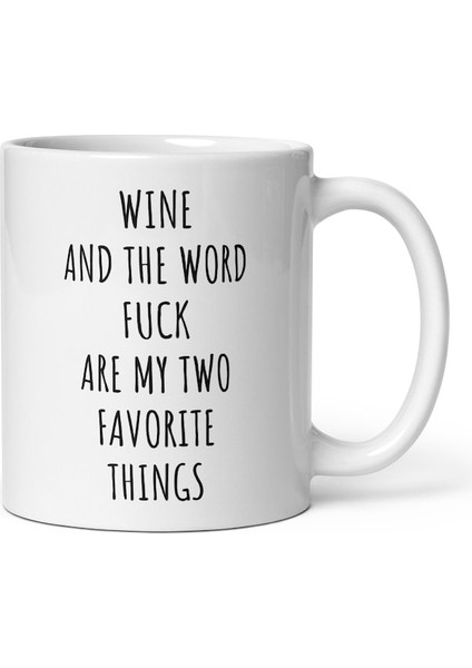 Şarap ve Lanet Kelimesi En Sevdiğim Iki Şeydir Kupa Şarap Kupa Ingilizce Kupa Bardağı modelleri