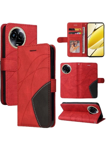 Xiaomi Poco X4 Gt 5g Için Kılıf Kickstand Koruyucu Pu Deri Flip Folio (Yurt Dışından)