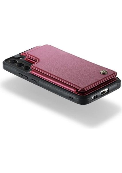 Samsung Galaxy S21 Pu Deri Kickstand Rfıd Ince Için Caseme Cüzdan Kılıf (Yurt Dışından) fırsatları