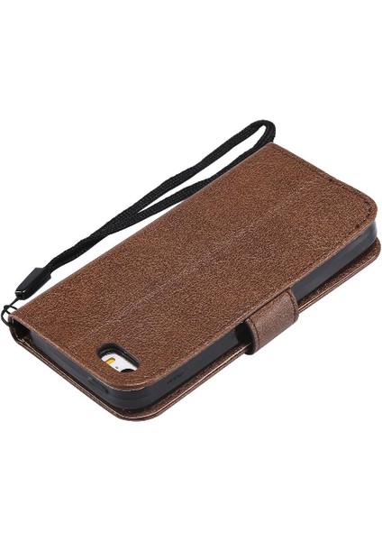 Iphone 5s Iş Cüzdan Telefon Kılıfı Için Flip Case Klasik Düz Renk (Yurt Dışından) fırsatları