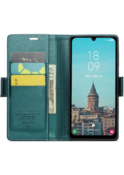 BDT Boutique Samsung Galaxy A25 5g Kickstand Kart Yuvası Anti Dolandırıcılık Durumda (Yurt Dışından)