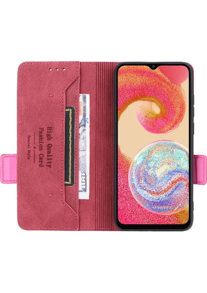 Kart Tutucu Kickstand Koruyucu Kapak ile Samsung Galaxy A04E Için Kılıf (Yurt Dışından) fırsatları