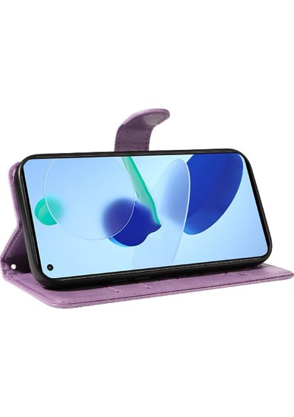 El Kayışı Kabartmalı Kelebek ve Kart Yuvası ile Xiaomi 11 Lite Için Kılıf (Yurt Dışından) indirimleri
