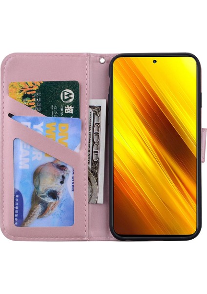 Xiaomi Poco X3 Flip Kapak Cüzdan Için Flip Case Basit Iş Darbeye (Yurt Dışından) indirimleri