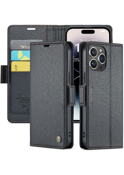 IPhone 14 Için Caseme Durumda Pro Kickstand Cüzdan Kılıf Darbeye Vaka Kartı (Yurt Dışından)