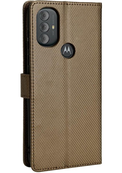 Motorola Moto G Güç 2022 Kart Tutucu Kickstand Manyetik Cüzdan (Yurt Dışından) indirimleri