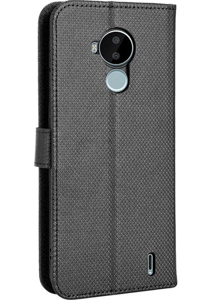 Nokia C30 Manyetik Cüzdan Kapak Kart Tutucu Kickstand Için Kılıf (Yurt Dışından) fırsatları