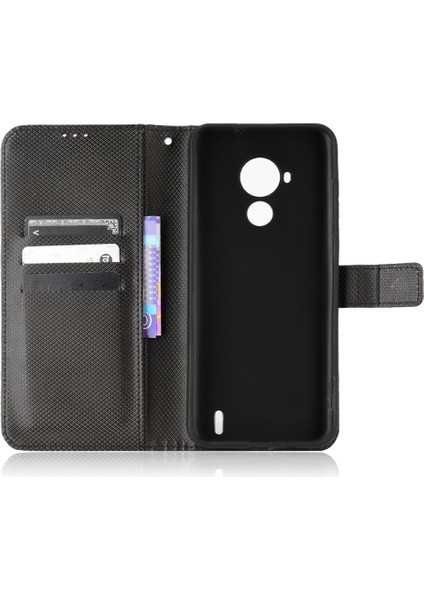 Nokia C30 Manyetik Cüzdan Kapak Kart Tutucu Kickstand Için Kılıf (Yurt Dışından) indirimleri
