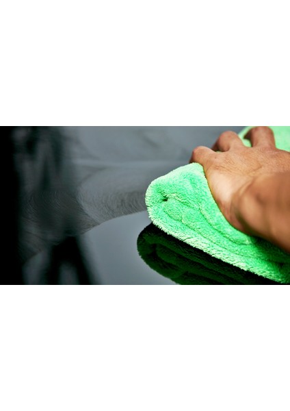 Purestar Green Buff Towel - Cila Havlusu 40X40CM 800 Gsm