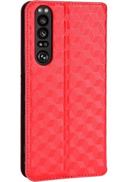 Sony Xperia 1 Iıı Kart Yuvaları Için Kılıf Tutucu Manyetik Kapatma Cüzdan Pu (Yurt Dışından) fırsatları