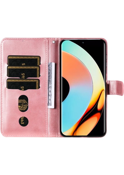 Ile Uyumlu Realme 10 Pro Plus Moda Fermuar Çevirme Deri Telefon Kılıfı Kart Tutuculu Manyetik Cüzdan Telefon Kılıfı (Yurt Dışından) indirimleri