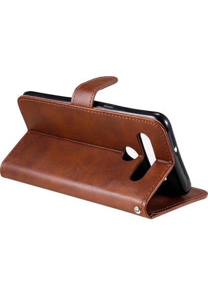 Ile Uyumlu Lg K41S/K51S Moda Fermuar Çevirme Deri Telefon Kılıfı Kart Tutuculu Manyetik Cüzdan Telefon Kılıfı (Yurt Dışından) indirimleri