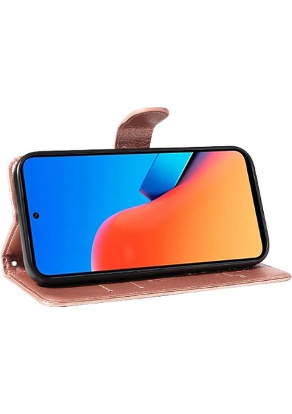 Xiaomi Redmi 12 4g Yüksek Kalite Deri Cüzdan Telefon Kılıfı ve (Yurt Dışından)