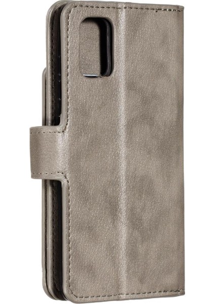 Samsung Galaxy A51 4g 9 Kart Yuvaları Manyetik Kickstand Pu Deri Kılıf (Yurt Dışından) modelleri